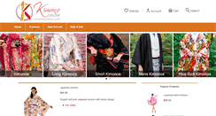 Desktop Screenshot of kimonoonline.com